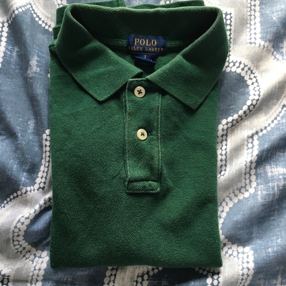 Polo Ralph Lauren Polo size 7 boys green - Picture 2 of 3
